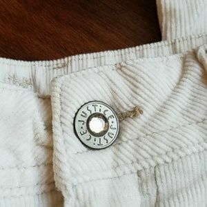 Justice  Girls size 10 cordaroy pant's.